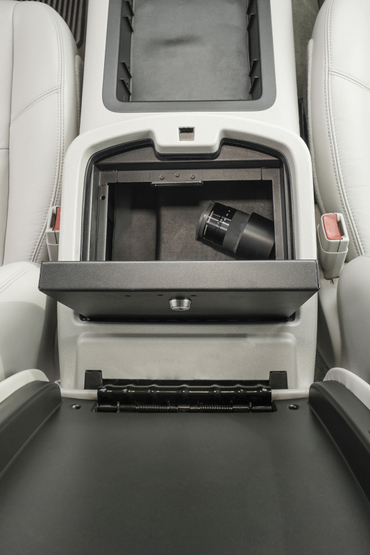 Chevrolet Silverado 3500HD Console Safe - Tuffy Products - Keyed Lock - Black - `07-`14